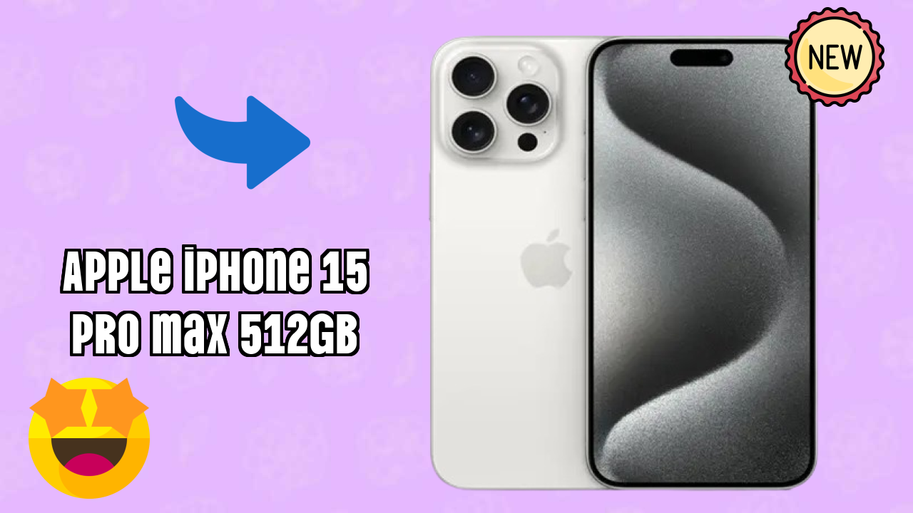 Apple Apple IPhone 15 Pro Max 512GB - Price Dropped to ₹179,900 Today!