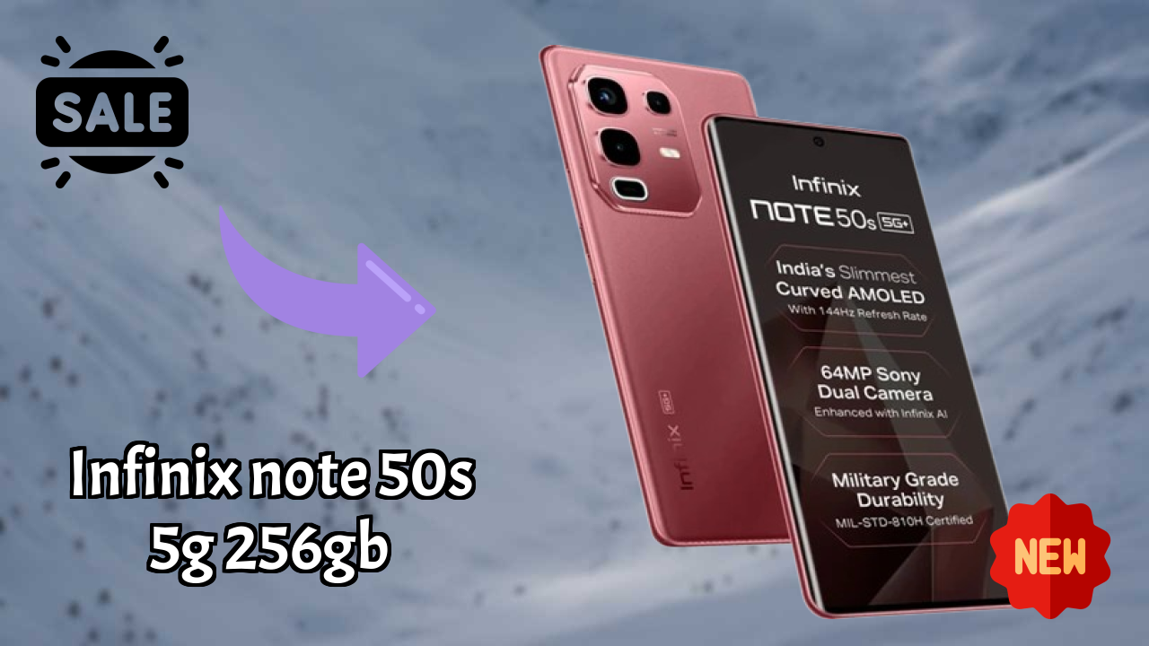 Infinix Note 50s 5G+ 256GB Display Analysis: 6.78 Inches (17.22 Cm) Quality