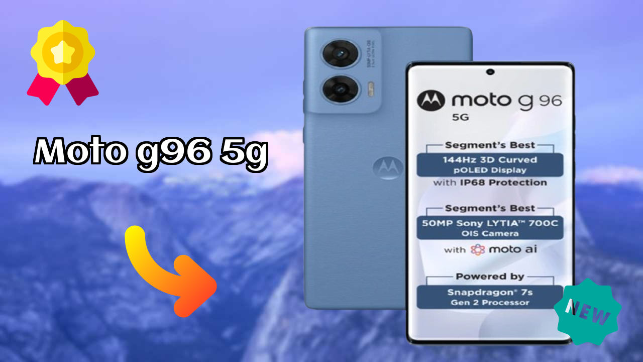 Moto G96 5G Display Size: 6.67 Inches (16.94 Cm) Screen Review