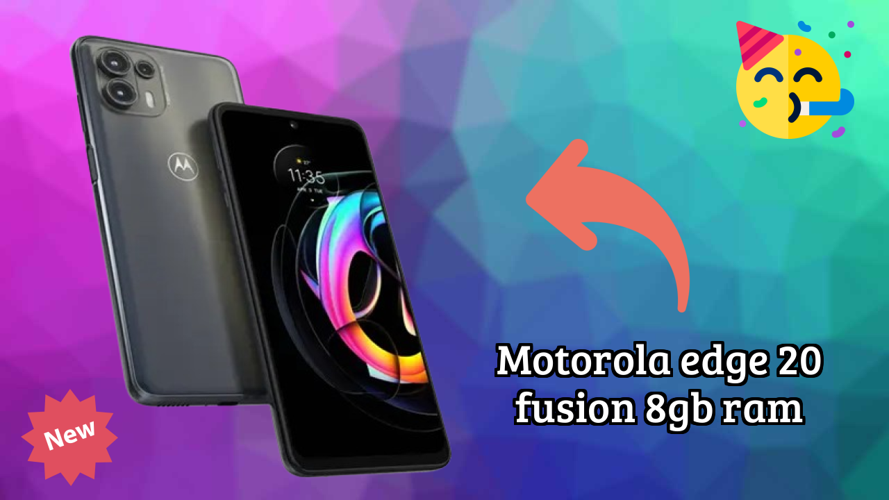 Motorola Edge 20 Fusion 8GB RAM at ₹16,499 - Complete Specifications List