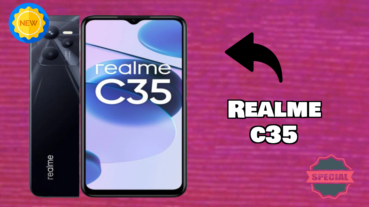 Realme C35 Display Size: 6.6 Inches (16.76 Cm) Screen Test
