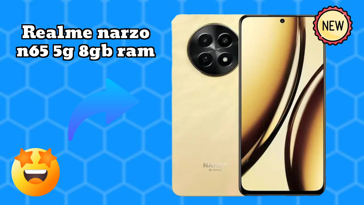 Realme Narzo N65 5G 8GB RAM Display Review: IPS LCD Quality