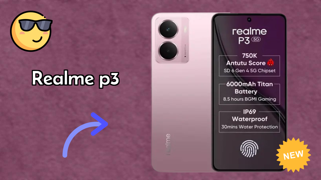 Realme P3 Battery Life: 6000 MAh Charging Speed