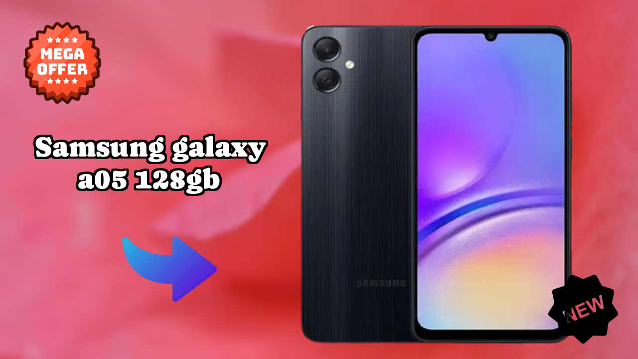 Samsung Galaxy A05 128GB Camera Quality: 8 MP Front Camera Selfie