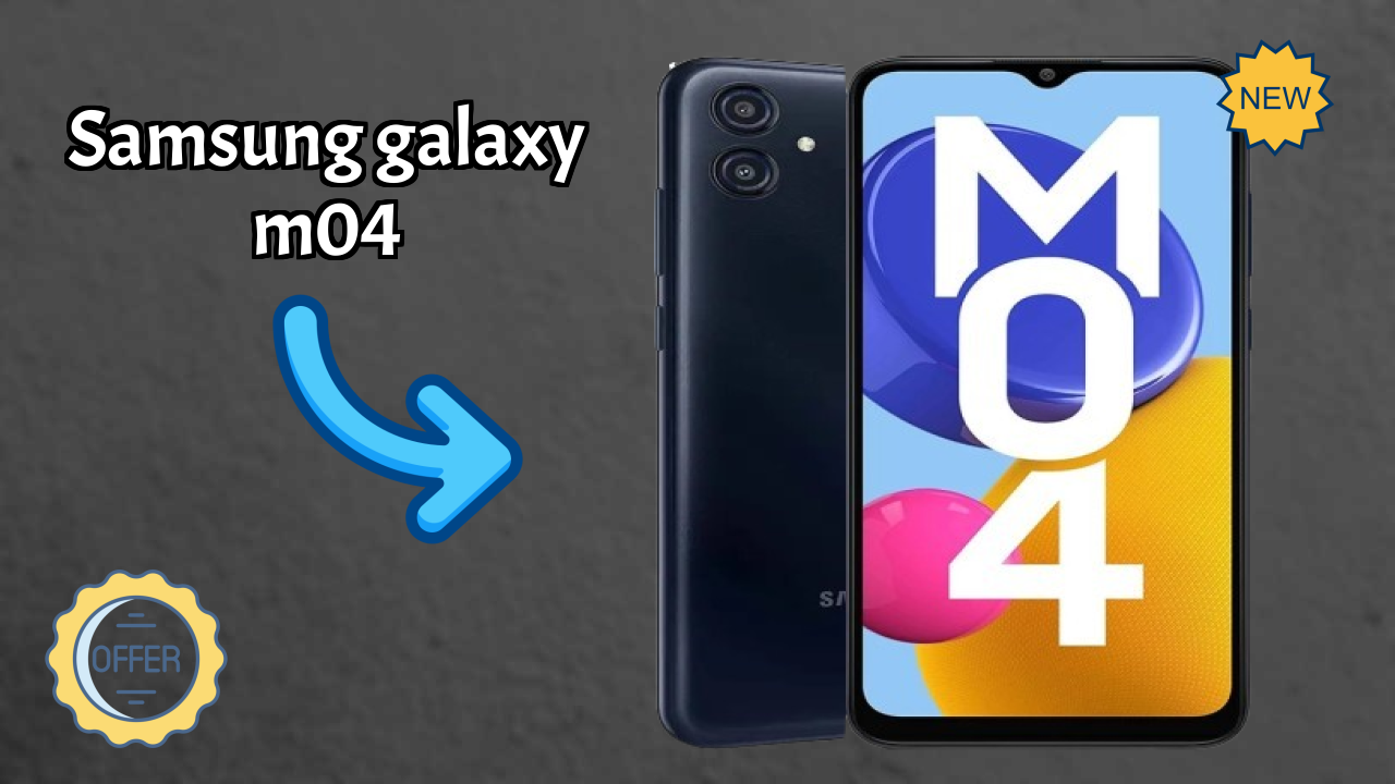 Samsung Galaxy M04 Display Technology: PLS LCD Quality