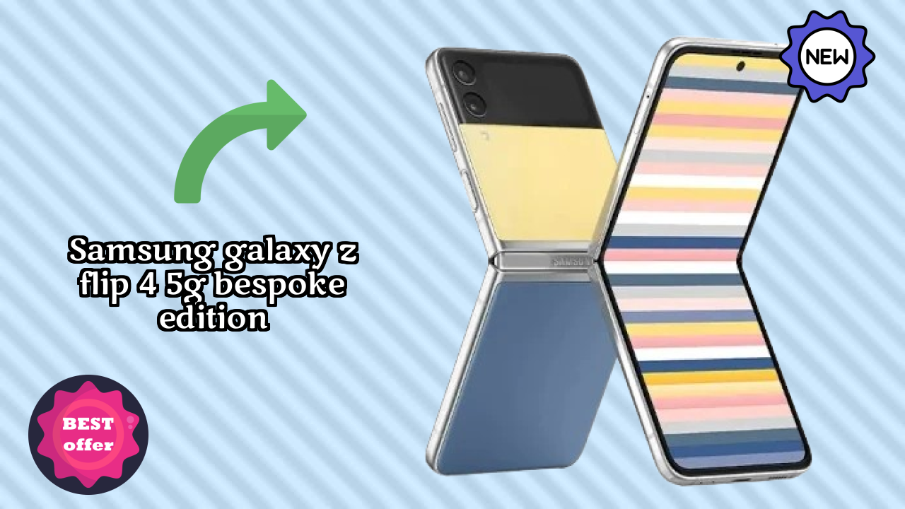 Samsung Galaxy Z Flip 4 5G Bespoke Edition Battery Life: 3700 MAh Charging Speed