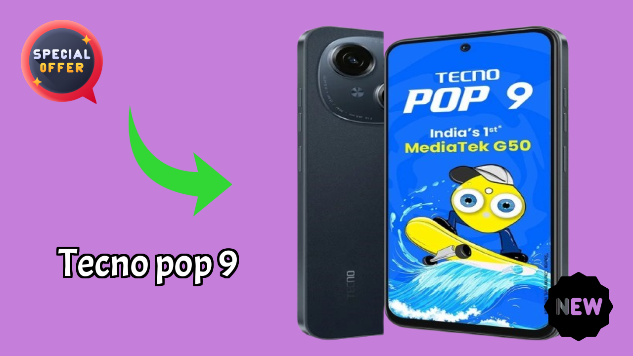 Tecno Fans Alert: Tecno Pop 9 Massive Price Drop to ₹6,499